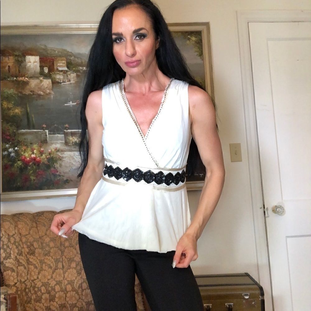 NWT The Limited blouse sequins